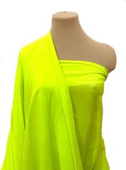 HI-MULTI CHIFFON FABRIC SHEER 60″ NEON LIME YELLOW BRIDAL, FORMAL WEAR, DECOR