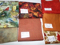 Mixed Lot Quilting Cotton Fabric Fall Colors – Moda – Springs – Gullane