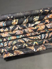 QT FABRICS – Paradox on Charcoal by Dan Morris – 8 Fat Quarters