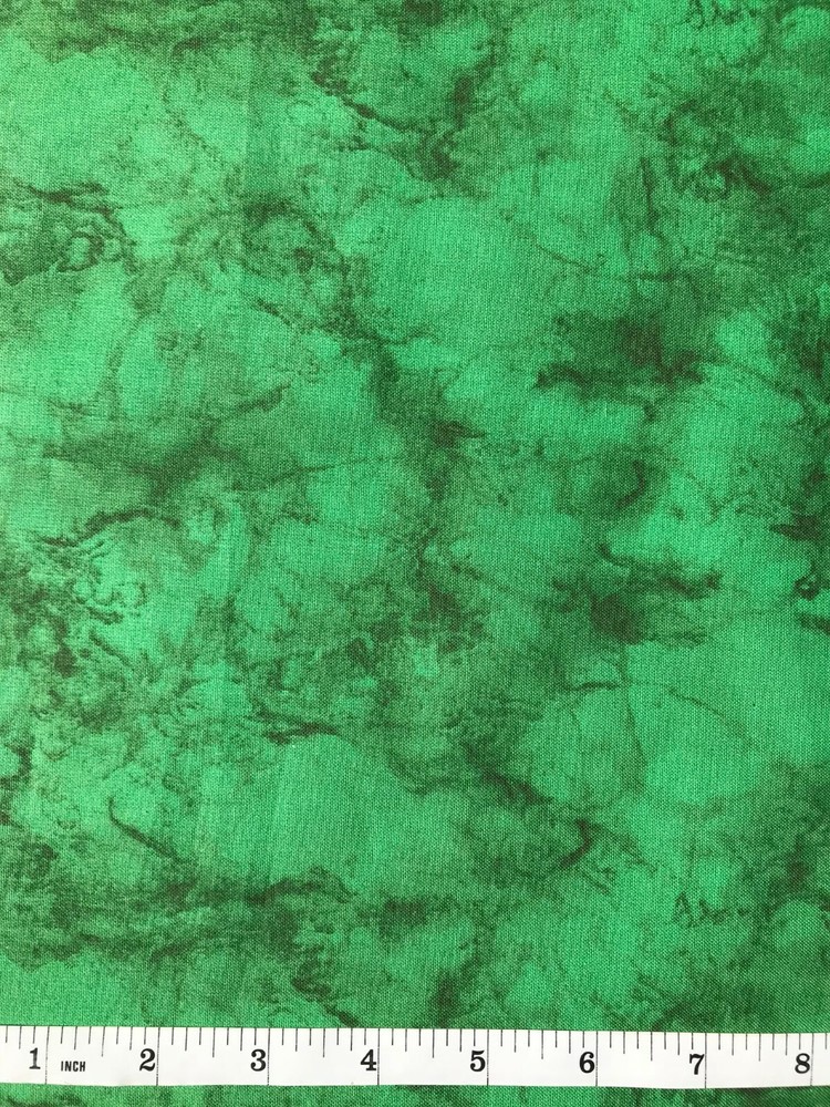 Marble Pattern Quilt Fabric – Hunter Green – Fat Quarter