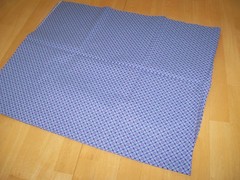 New Hancock Fabrics Blue Tiny Geometric Print Quilt Cotton Fabric Material 1Yard