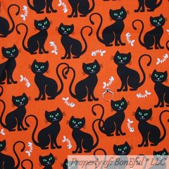 BonEful Fabric FQ Cotton Quilt Route 66 Scenic City Town House Map Boy Girl SALE