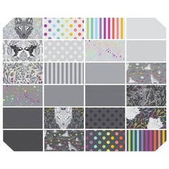 NEW RELEASE Tula Pink GRAYWORKS Birthmark Street in Carbon Cotton Fabric