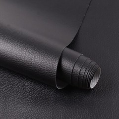 Black Waterproof Faux Leather Fabric Boat Upholstery Marine Vinyl 54″ Wide