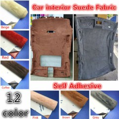 143x50cm Self Adhesive Soft Fabric Wrap Film Sticker Stretch DIY Multi Sew
