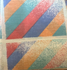 Lot of 1 Pound of 5″ x 5′ Vintage Cotton Fabric Quilting Squares #8