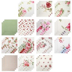 42Pcs Layer Cakes 10 Inch Squares for Quilting, Cotton Fabric Squares Pre-Cut…