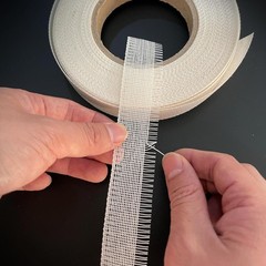 Cottnation Fishbone Lining: 1.18″ x 5 Yards, Polyester inch, 5 Yards