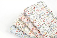 Toy Mini Casual Cute Things patterned Fabric made in Korea by the Half Yard