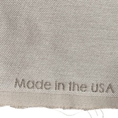 square by design Flower Woven Fabric Panel Embroidered Tapestry. Brand New. Tan