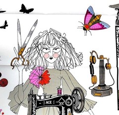 Alexander Henry A Ghastlie Craft Seamstress Sewing