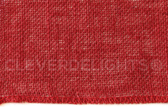 60 Inch Red Burlap Square – Jute Burlap Fabric – Finished Edges – 60″ X 60″