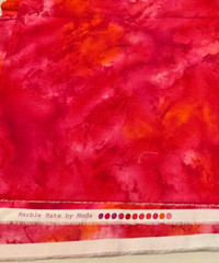 Marble Mate by Moda Quilt Fabric Bright Pink Orange Fuschia 1 1/3 yds
