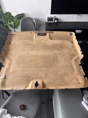 Black Suede Headliner Material – 120″ x 60″ – Tube Packaging#//