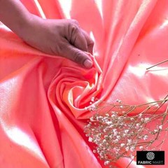 Pink, Gold Silk Dupioni Fabric By The Yard, 41 inches width Gold Silk Fabric