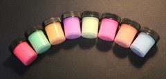 CHARTREUSE GLOW in the DARK Daytime Visible & UV Reactive Paint 4oz-8oz