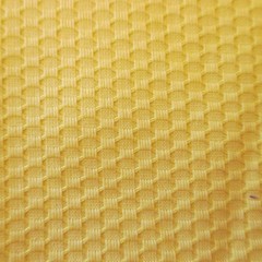 Basket Weave Fabric Cotton Poly Blend Bright Yellow 26″ x 54″ craft