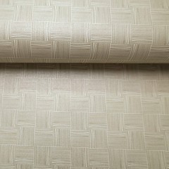Vinyl Faux Leather Upholstery Fabric – 54″, Modern Block, 7 Colors – By the Yard