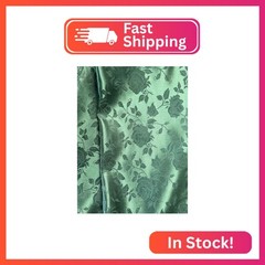 Sedona Designz 58″ Wide Satin Jacquard Rose Brocade Fabric – 100% Polyester, Ide