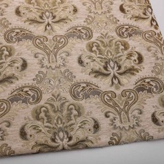 Thicken Chenille Pillow Cushion Case Upholstery Material Jacquard Sofa Fabric