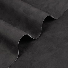 Black Suede Fabric Wrap Suede Wrap Self-Adhesive Car Interior Film 16in x 59in