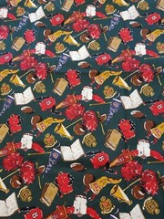 4.66 yards Hamil Textiles University Cheer Sports Craft Fabric 44″w