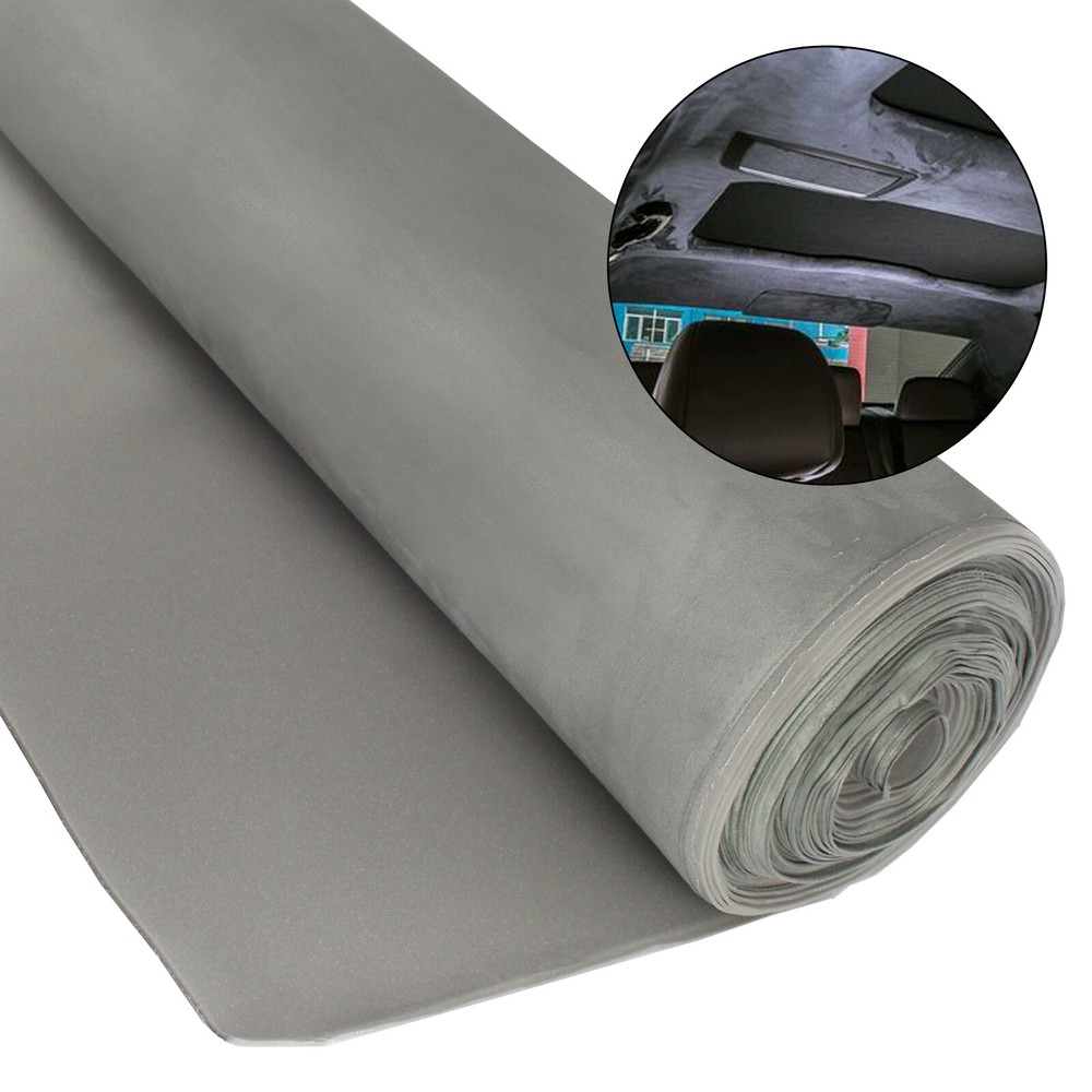 Suede Auto Headliner Fabric Foam Back Replacement Repair/DIY Headliner Material
