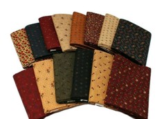 10 Fat Quarters – Kansas Troubles by Moda Calico Floral Flowers Quilting M228.05