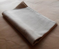 One Piece of Beige Woven FABRIC for Home Decorating, 28″ Wide x 22 1/2″ Long