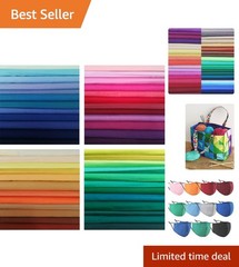 50PCS 8″x8″ Cotton Fabric Squares – Perfect for DIY & Quilting Lovers