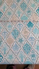 Bryant Indoor/Outdoor fabric material colister sealife 2 1/2 yards stock b1