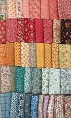 10 Piece XL 1/8 Bundle Fat Eighths F8 Calico Floral Small Prints – Lori Holt