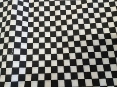 Black And White Checkered Flag Cotton Fabric Nascar Racing Dale Sr. Tony Stewart