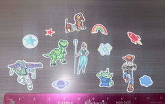 Toy Story Clan Iron on Fabric Appliques Pre-Cut