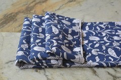 NO TARRIF CHARGES 100% ✅ 5 Yard Hand Print 100% Cotton Floral Fabric ZK-23*