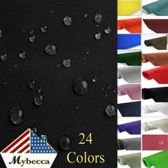 Outdoor Canvas Waterproof Fabric 600 Denier Blocks Heat and Reduce Glare 24color