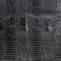 Crocodile Pattern Faux Leather Fabric 36″X54″ Marine Vinyl Soft Alligator Skin S