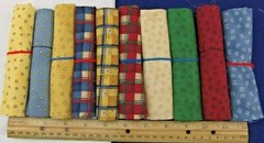 Chicken Coop Print Fat Quarters by MUMMS THE WORD/Debbie Mumm/SSI/100% Cotton