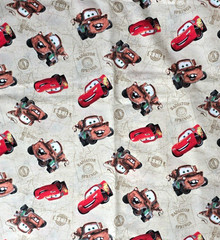 Disney Pixar Cars Springs Global #5849 Fabric 44/45 2.5 Yards