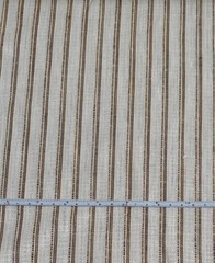 100% Flax Linen Fabric Yarn Dyed Dobby Stripes Muti-Soft Colors 58″ Wide BTY