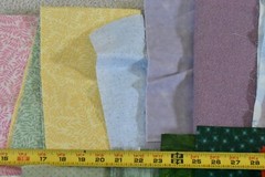 Lot, Background & Blenders Quilt Cotton Pieces & Scraps, 2 Pounds & 10 Oz, S117