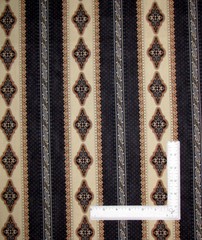 Judie Rothermel Blue Beige Stripe Fabric By Yard Cheddar Indigo Cotton Marcus