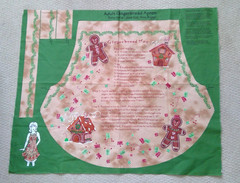 Gingerbread Apron Panel by Lorilynn Simms Springs Creative Products