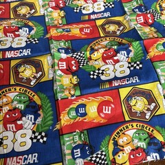 M&M’s NASCAR Elliott Sadler Winner’s Circle Racing-Fabric 19×34” Peanut Regular