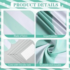 Waterproof Carnival Awning Decorative Fabric Parties Events Outdoor Activities