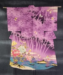 Kona Bay Fabrics KIMO-SA BU & MA LOT Cotton Quilting FABRIC Kimono Art Panel