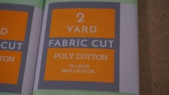 (4 Set) Two 2 Yard Pre-Cut Solid Poly Cotton Fabric – Pale Lime Green