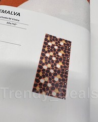 Ikea LAKEMALVA Pre-cut Fabric Orange, Cat Print for Cushions, Curtains 59×118″