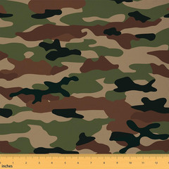 Camouflage Upholstery Fabric by the Yard, Camo Reupholstery Fabric