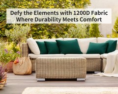 1200D Heavy Canvas Outdoor Fabric by The Yard Waterproof Multi-Color/Length